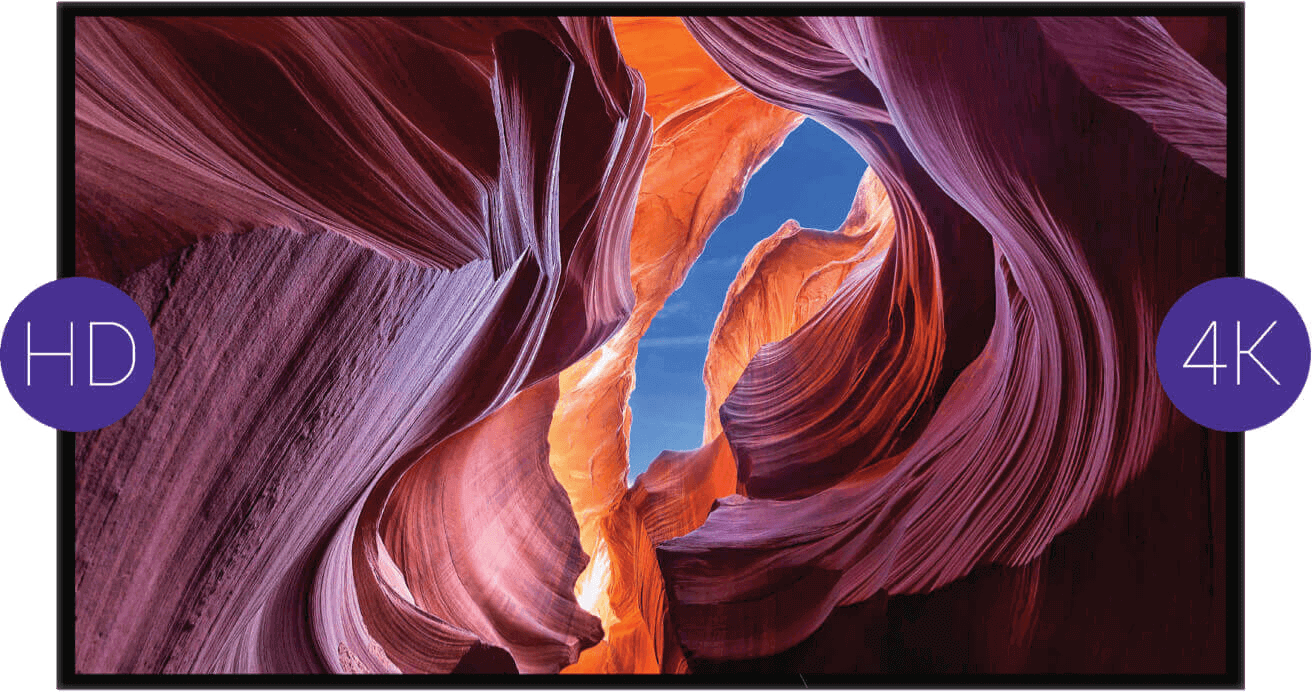 cavern looking up at blue sky