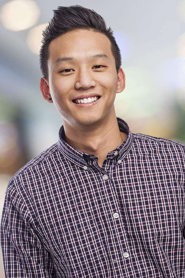 smiling young man